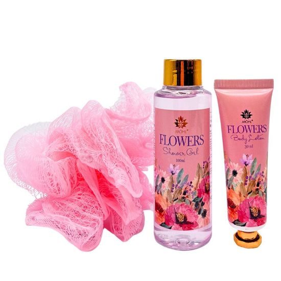 Dárková kosmetická sada Květiny 3