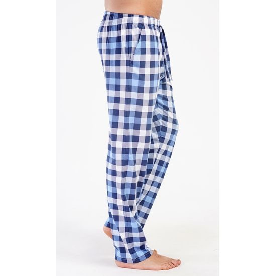 Pánské pyžamové kalhoty Sebastian - modrá
