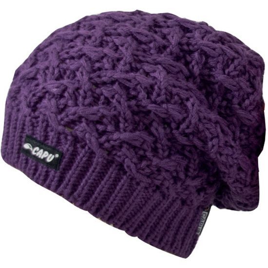 Zimní čepice CAPU Purple 18823-A | CAPU | dámské čepice a klobouky | čepice,  Doplňky | Perfektní Prádlo.cz | Pohodlné noční prádlo, župany a spodní  prádlo pro Váš perfektní den!