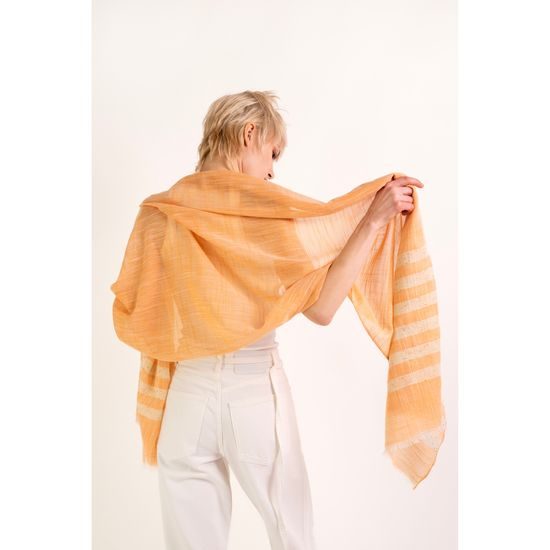 Šál Harper - oranžová