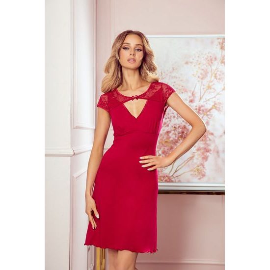 Noční košile Nika wine