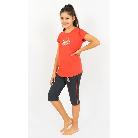 Dětské pyžamo kapri Good things - červená