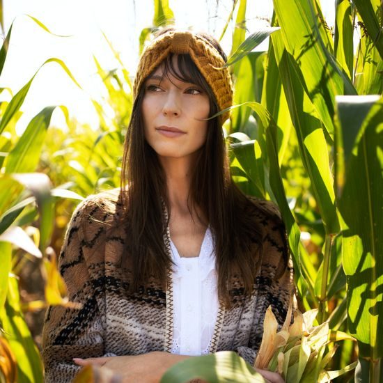 Čelenka s uzlem světlerůžová