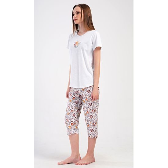 Dámské pyžamo kapri Moře - světle šedá