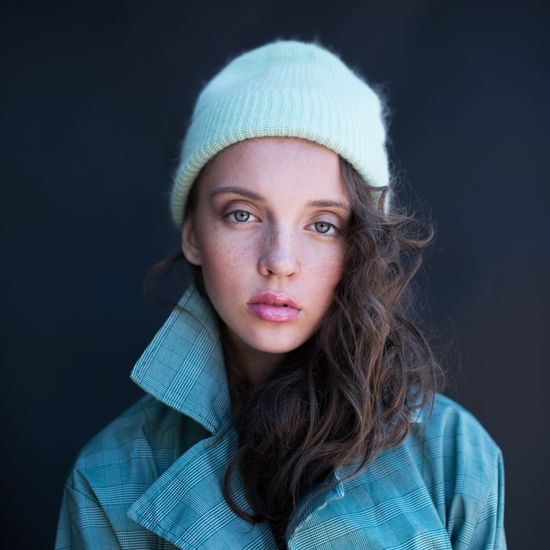 Čepice - svetlohnedý