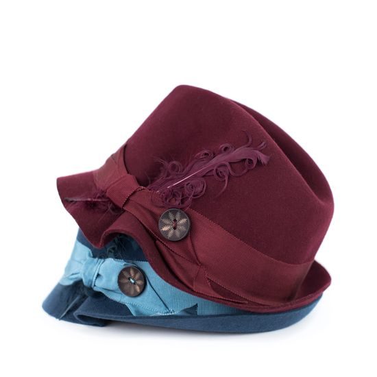 Loretto klobouk bordó