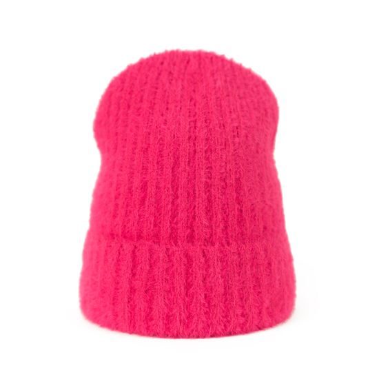 Dámská čepice Millie neonově růžová