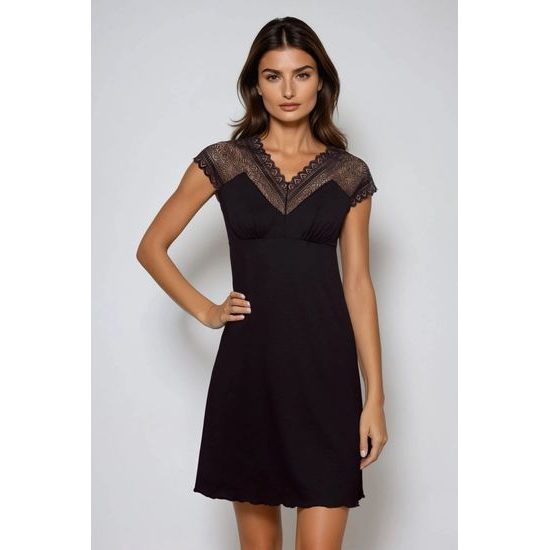 Noční košilka Margaret černá