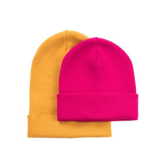 Zimní čepice unisex barva moře