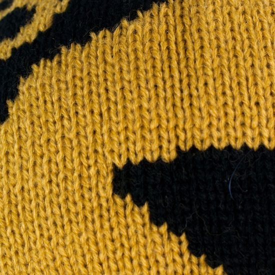 Čepice Panda - žlutá