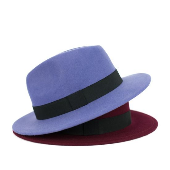 Dámský klobouk vlněný šedý