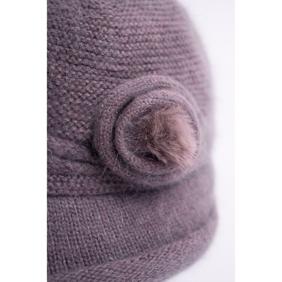 Angorský klobouk - levandulový