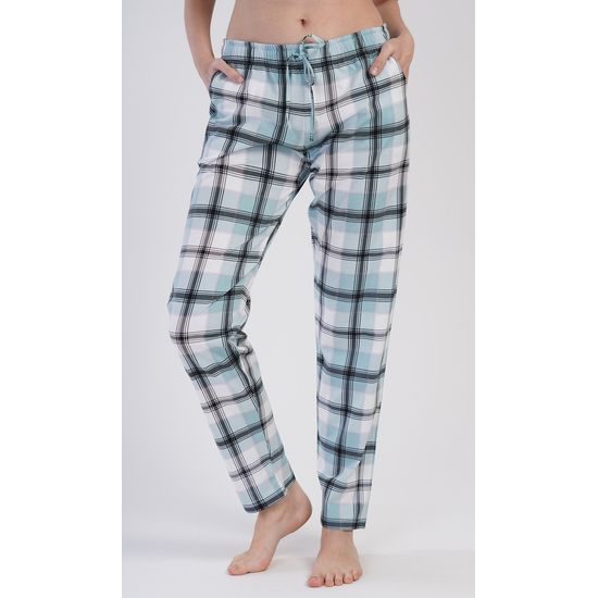 Dámské pyžamové kalhoty Kristýna - mentolová