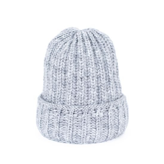 Zimní hrubá čepice černá