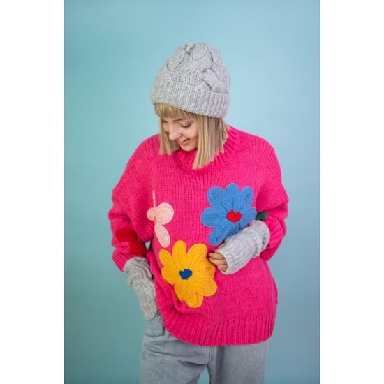 Čepice, palčáky - šedá