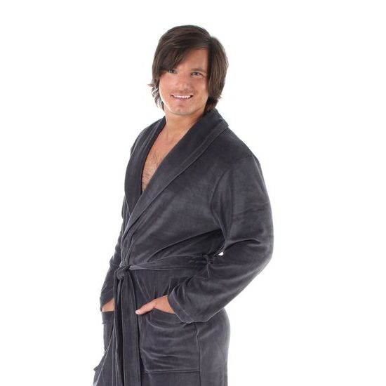 Pánský župan Rio antracitová