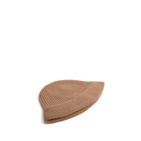 Vlněný klobouk - světlehnědý