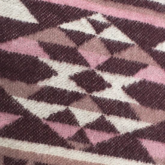 Šála Geometrický pořádek tmavošedý