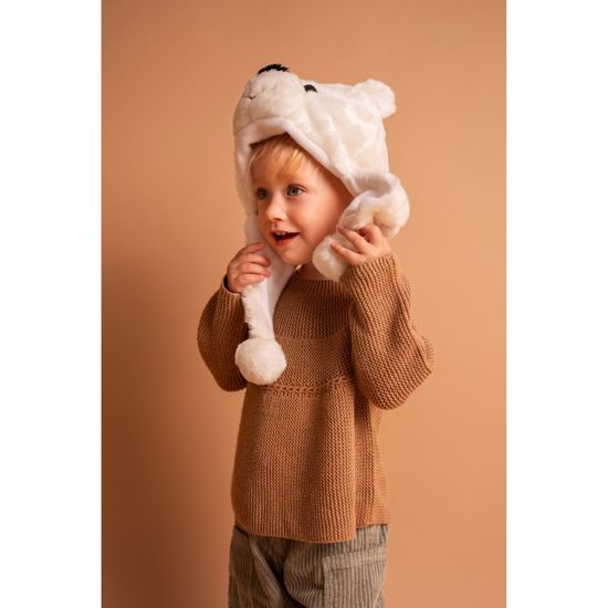 Ušanka králíček růžová