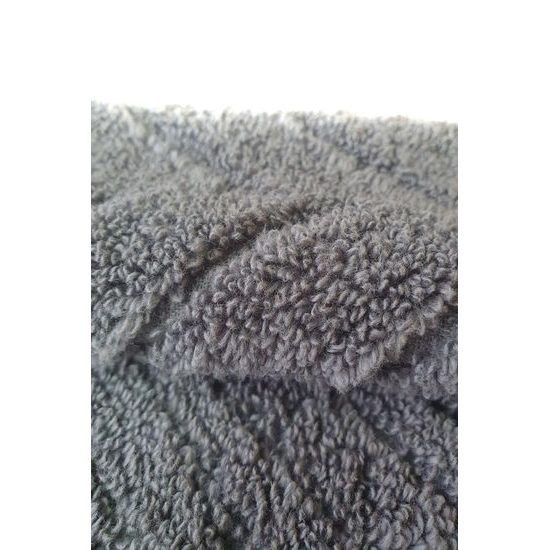 Dámský dlouhý župan se šálovým límcem ATHENA antracitová