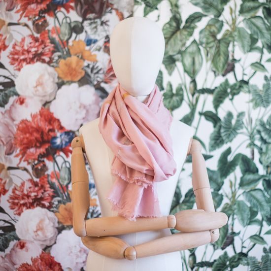 Šátek Artistic vibes růžový