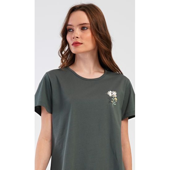 Dámské pyžamo kapri Marie - khaki