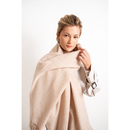 Šál - svetlobéžový