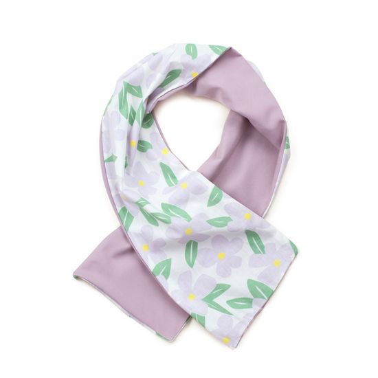 Turbanová čelenka - bílá