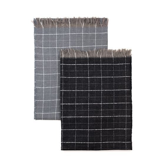 Šála Taranto tmavošedý