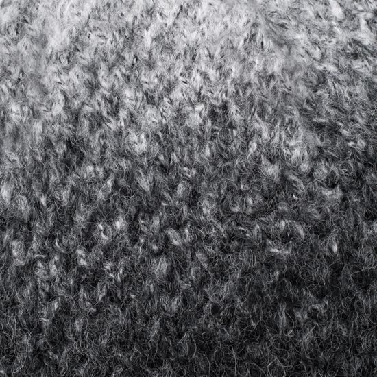 Dvoubarevná šedá dámská čepice