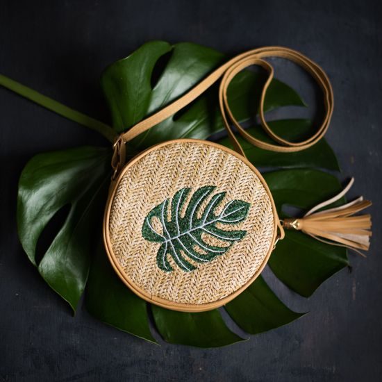 Letní přírodní kabelka