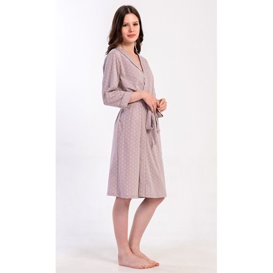 Dámský župan krátký Adele - kakaová