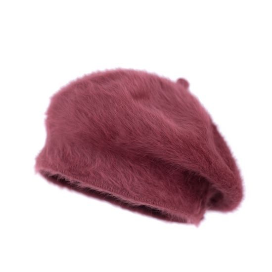Baret s chloupkem zelený