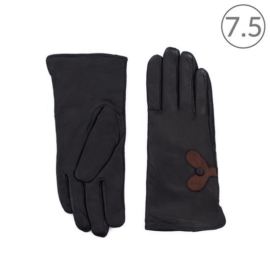 Elegantní kožené rukavice Lyngen černé