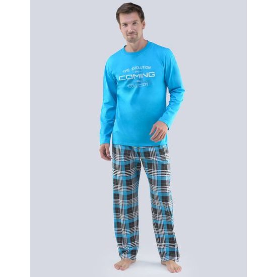 GINA pánské pyžamo dlouhé 79067P - dunaj bílá | GINA | pyžama s dlouhým  rukávem | Pánská pyžama, Pánské | Perfektní Prádlo.cz | Pohodlné noční  prádlo, župany a spodní prádlo pro Váš perfektní den!