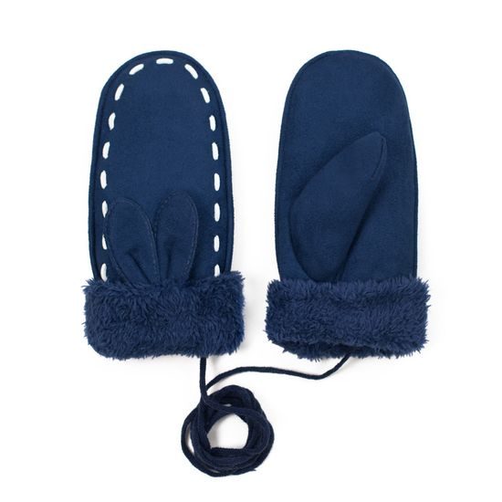 Červené palčáky s ouškama