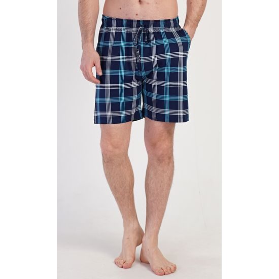 Pánské pyžamové šortky Patrik - tyrkysová