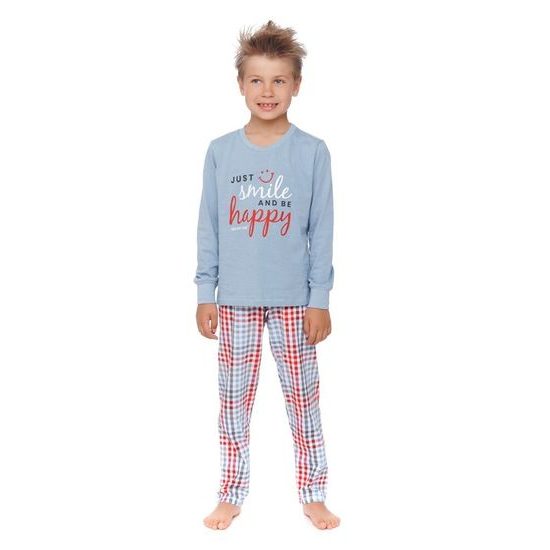 Chlapecké pyžamo Flow modré smile