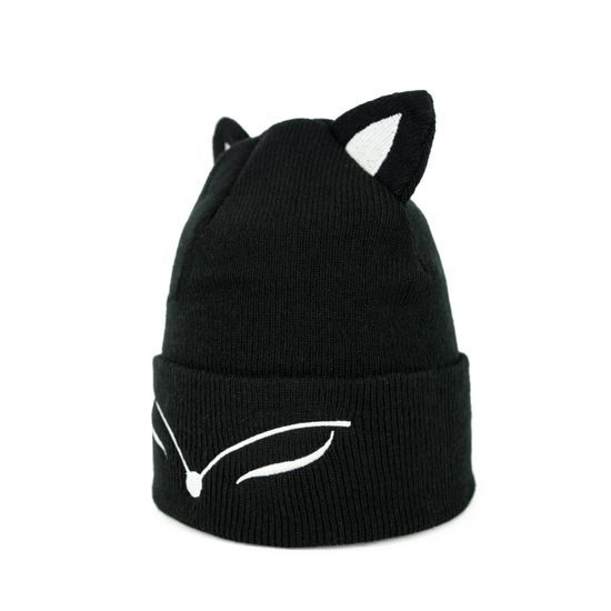 Zimní čepice pro děti bílá