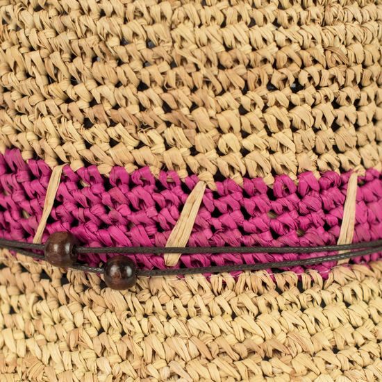 Klobouk k vodě hnědobéžový