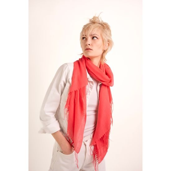 Šál Samadi - korálová