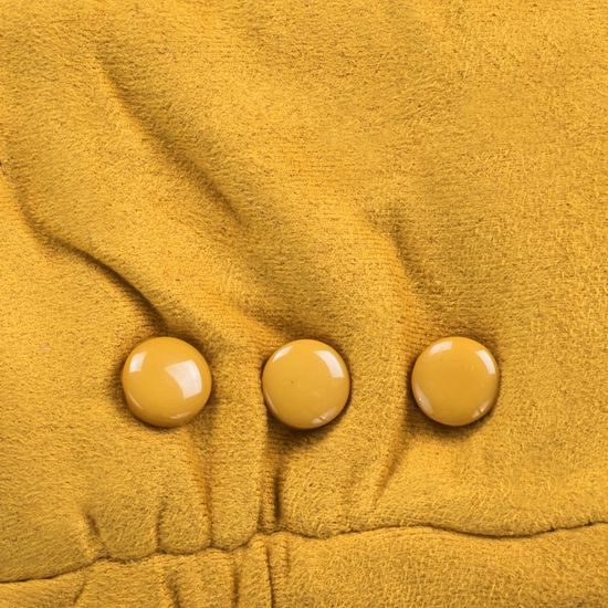 Elegantní rukavice s knoflíčky červené