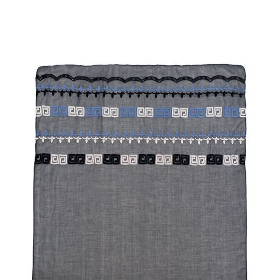 Šátek Panteon šedý