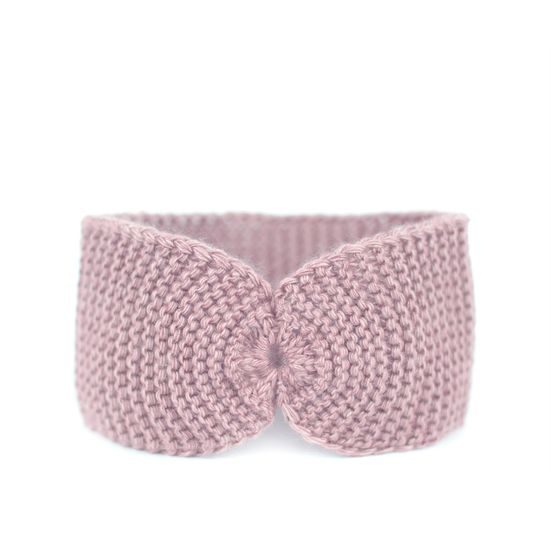 Měkká slušivá čelenka šedá