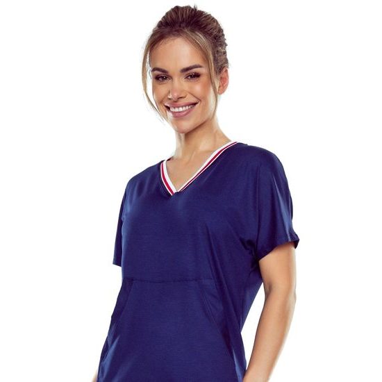 Noční košile Fleur blue