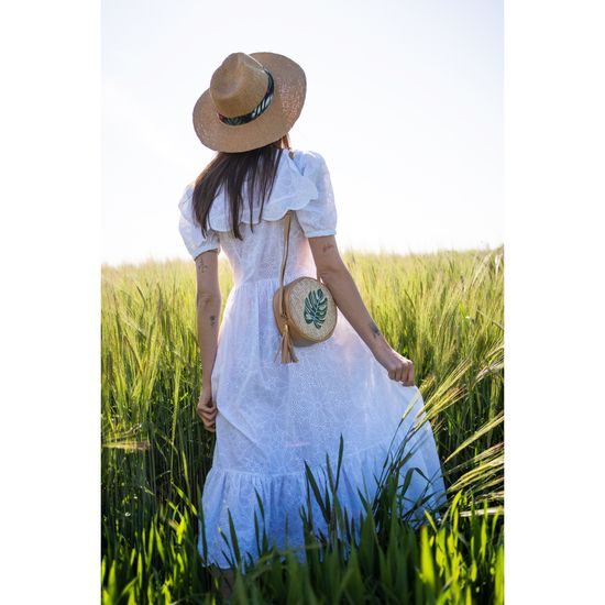 Letní přírodní kabelka