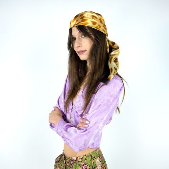 Šátek se zvířecími motivy