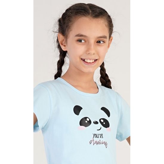 Dětské pyžamo kapri Klára - světle modrá