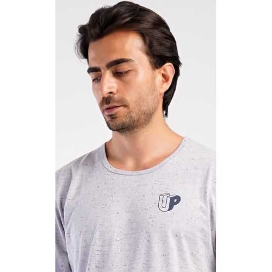 Pánské pyžamo šortky Pedro - šedá