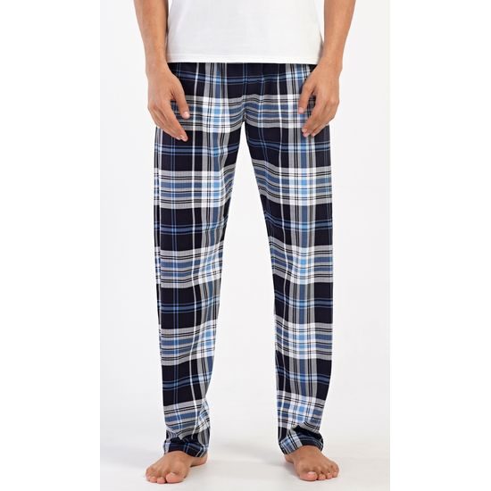 Pánské pyžamové kalhoty Bruno - modrá